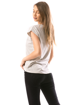 Tricou Dama MoonGold Gri